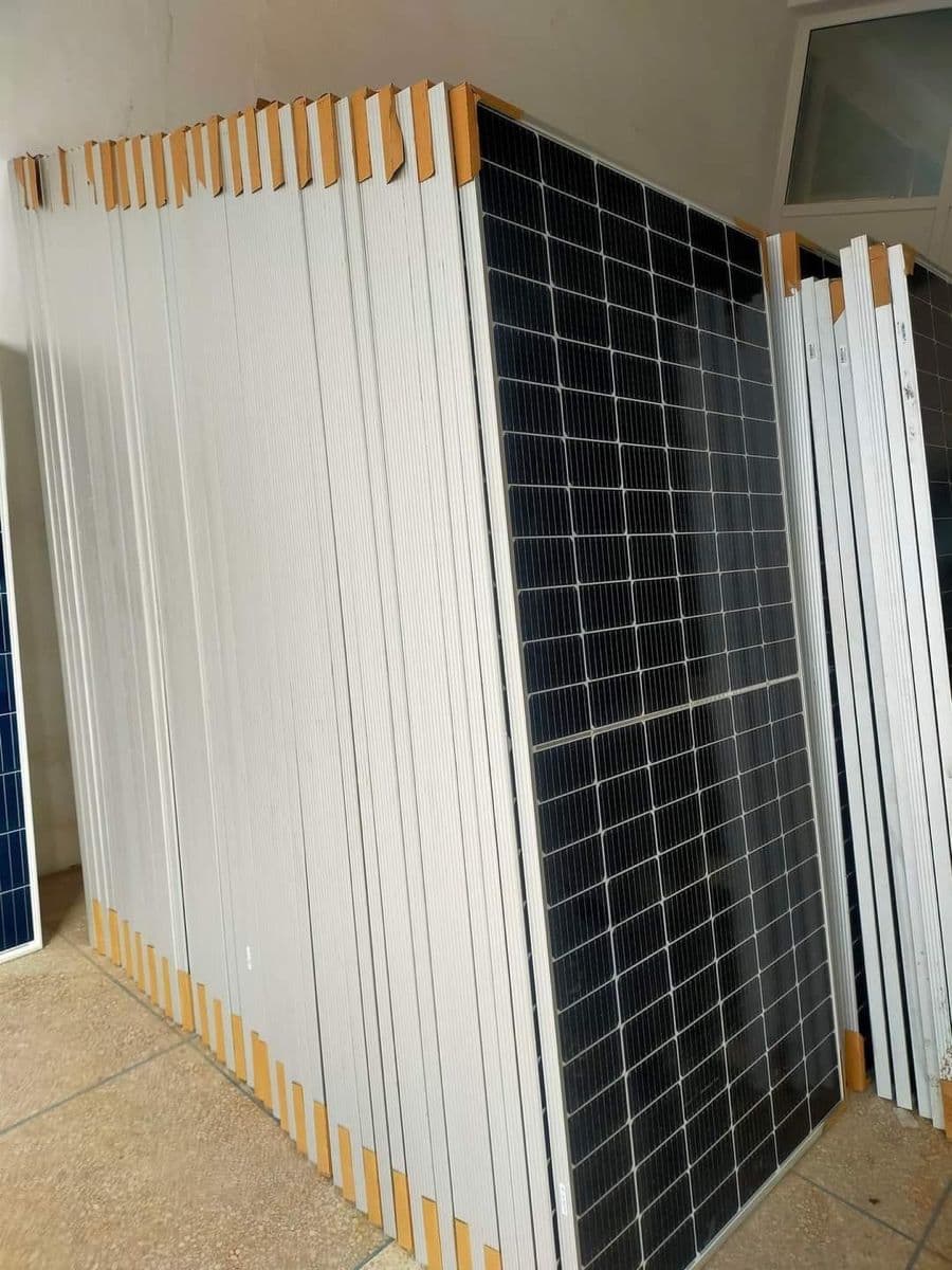 New solar panels ready for deployment